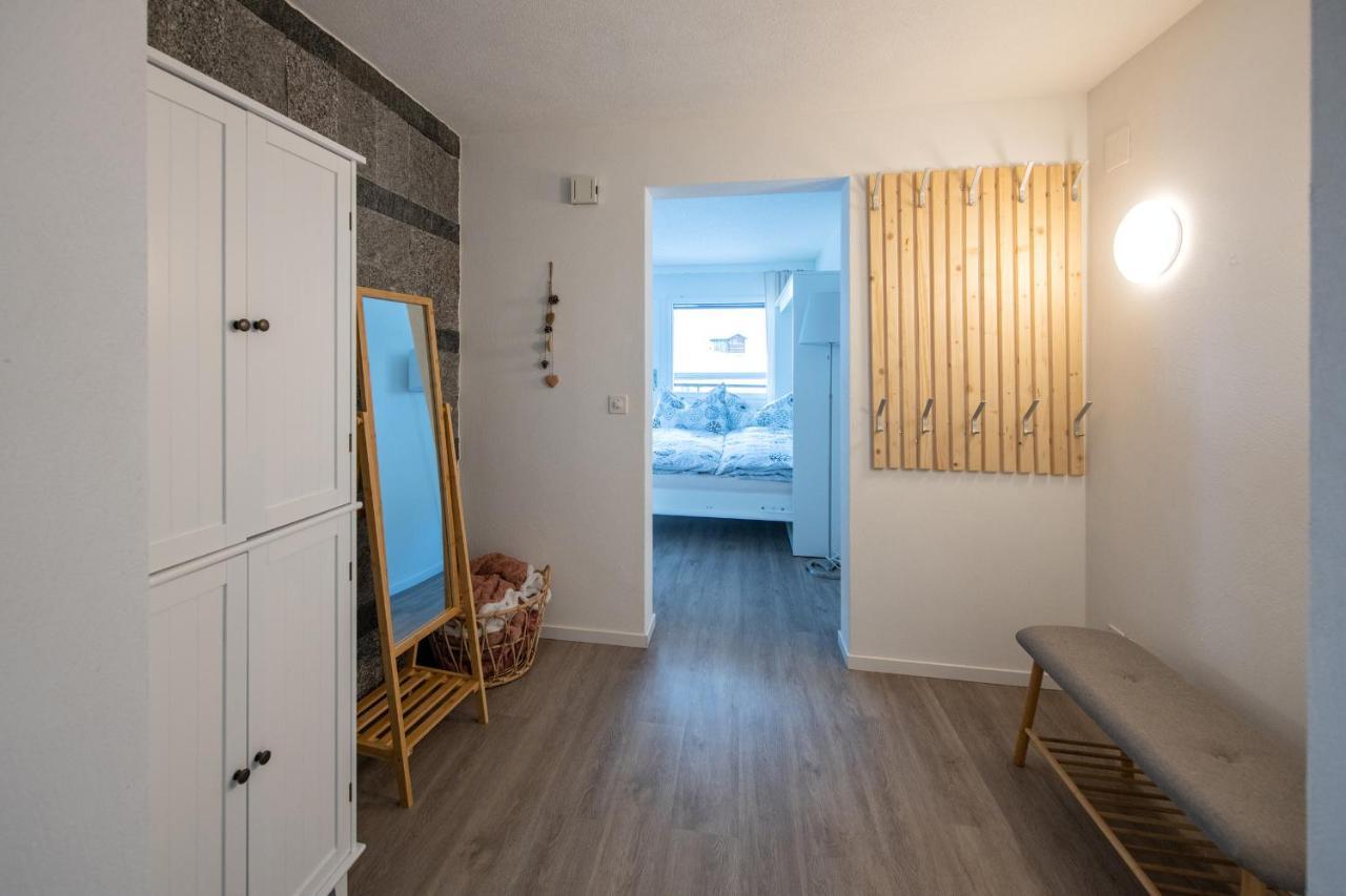 Agrimonia - Moebilierte Ferienwohnung Mit Balkon Davos Exterior foto